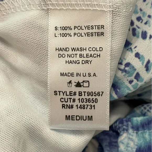 BLUE BLUSH BOUTIQUE CROP TOP SIZE MEDIUM NWT - Picture 7 of 7